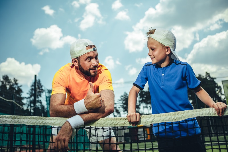 tennis coach for kids